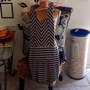 Popular basics Striped cream and black size s